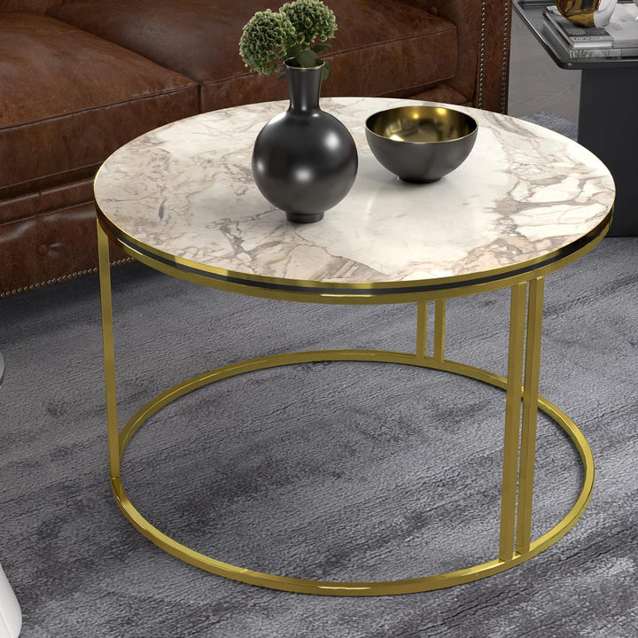 [en.casa] Couchtisch Aulum Beistelltisch 50 x 80 cm Kaffeetisch aus Spanplatte und Metall Sofatisch