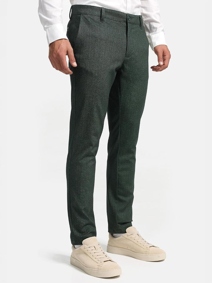 Indicode Herren Rodekro Performance Pants Chinohose Stoffhose mit Stretch | Bequeme Chinohose mit Su