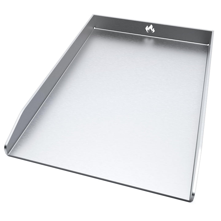 teileplus24 PLA6-G4 Grillplatte Plancha aus V2A Edelstahl kompatibel mit Rösle Videro G4 | Lebensmit