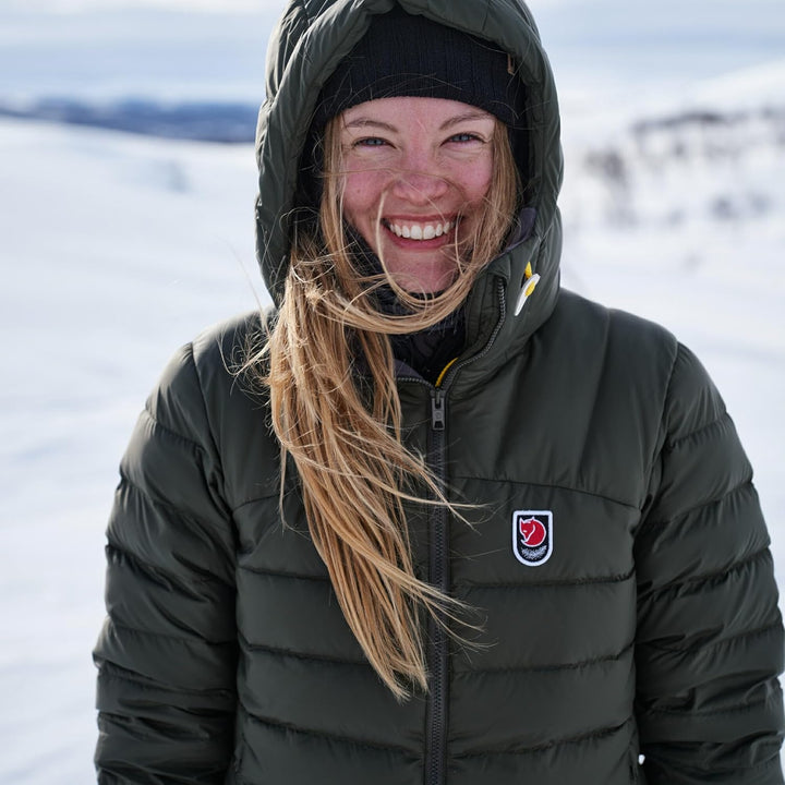 Fjällräven Damen Expedition Pack Down Hoodie W Jacket XL Schwarz, XL Schwarz