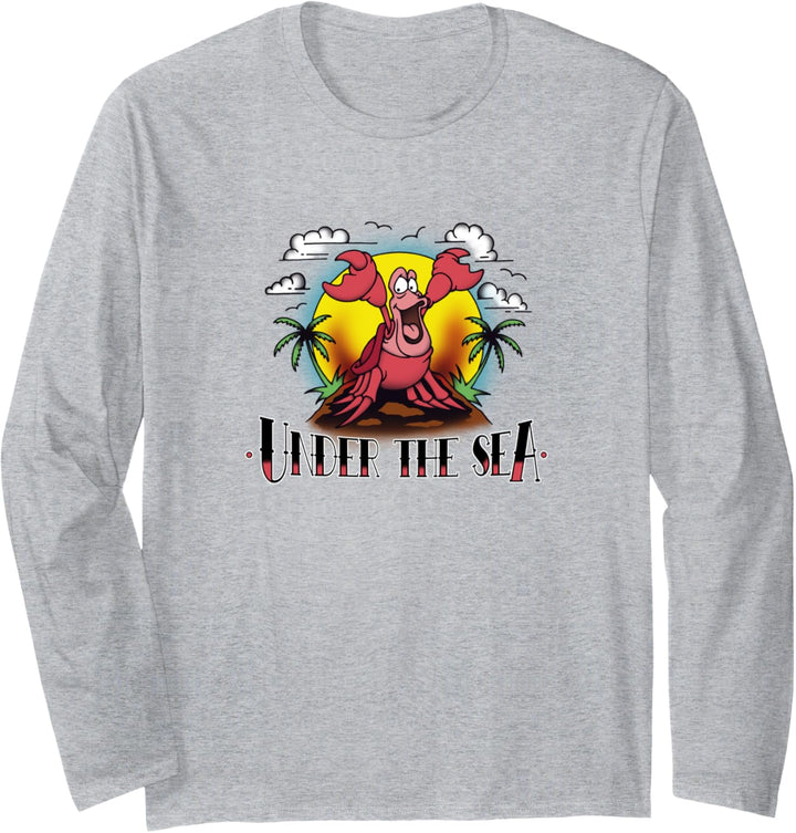 Disney The Little Mermaid Sebastian Sailer Style Portrait Langarmshirt