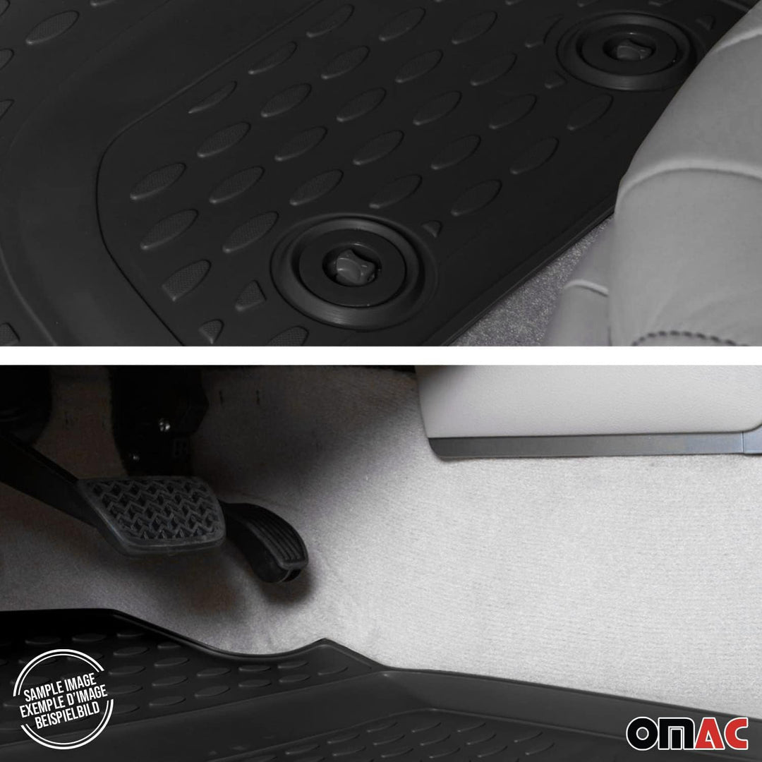 OMAC Gummimatten Fussmatten kompatibel mit Kia Sorento 2020-2025 TPE Automatten Schwarz 5X Sorento 2