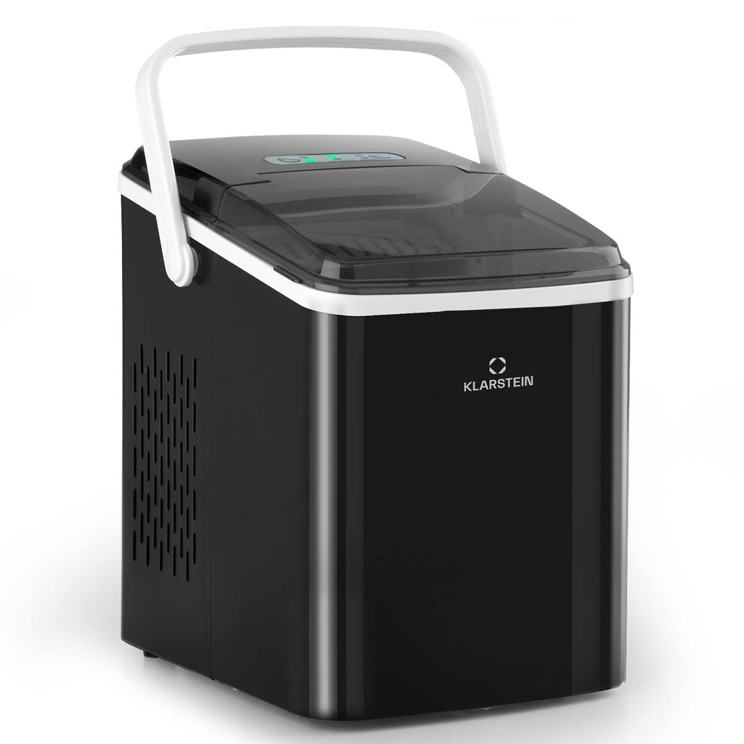 Klarstein Arctic Porter Eiswürfelmaschine, 12kg/24h, 2 Grössen, Produktionszeit: 8 Minuten, Eiswürfe
