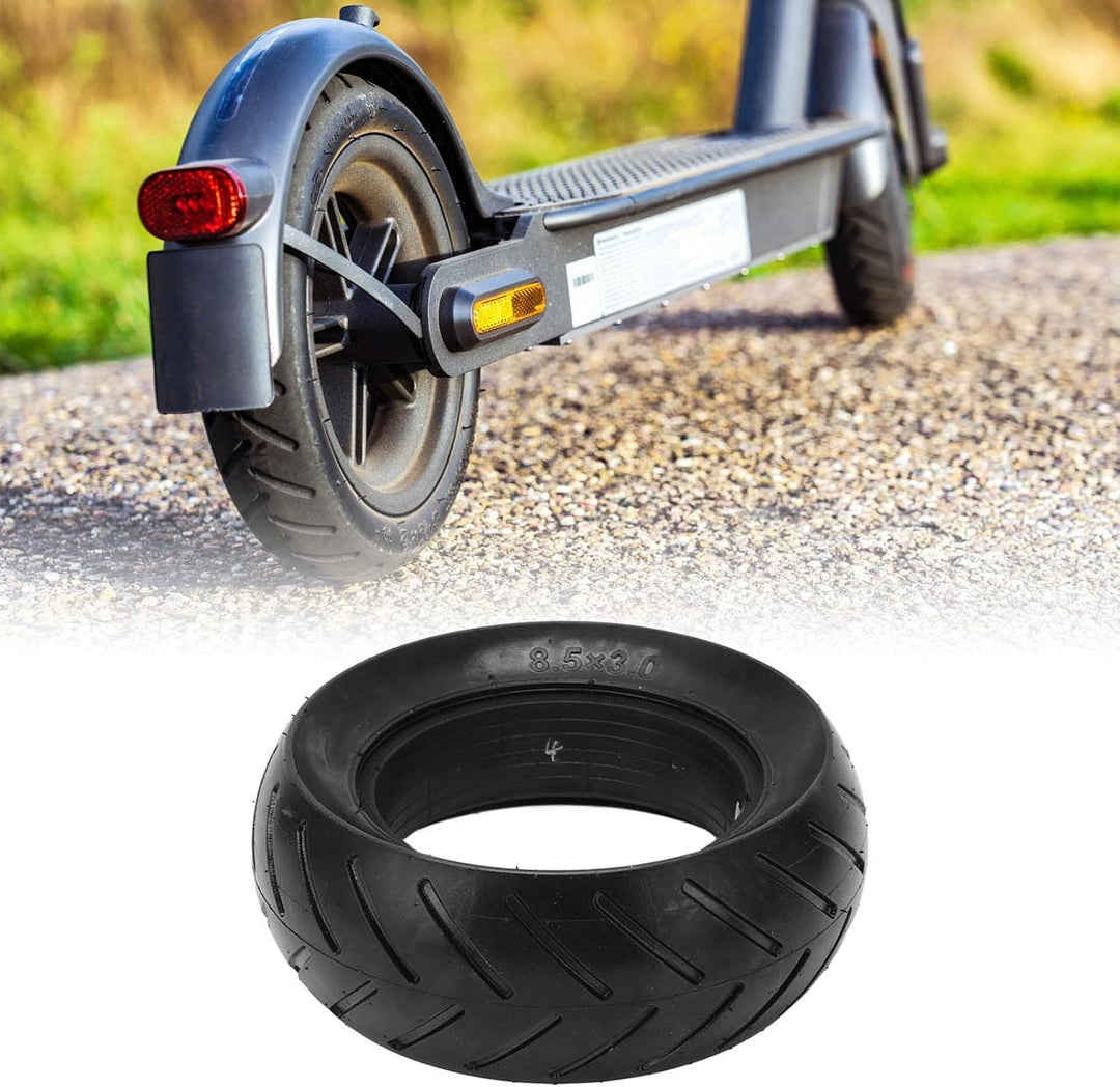 Dioche Vollgummireifen, 8,5 x 3,0 Zoll Scooter Solid Reifen, Gummi, Rutschfest, Passend für alle Ele