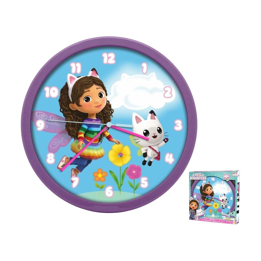 Gabbys Dollhouse KL87673 Uhr, Mehrfarbig