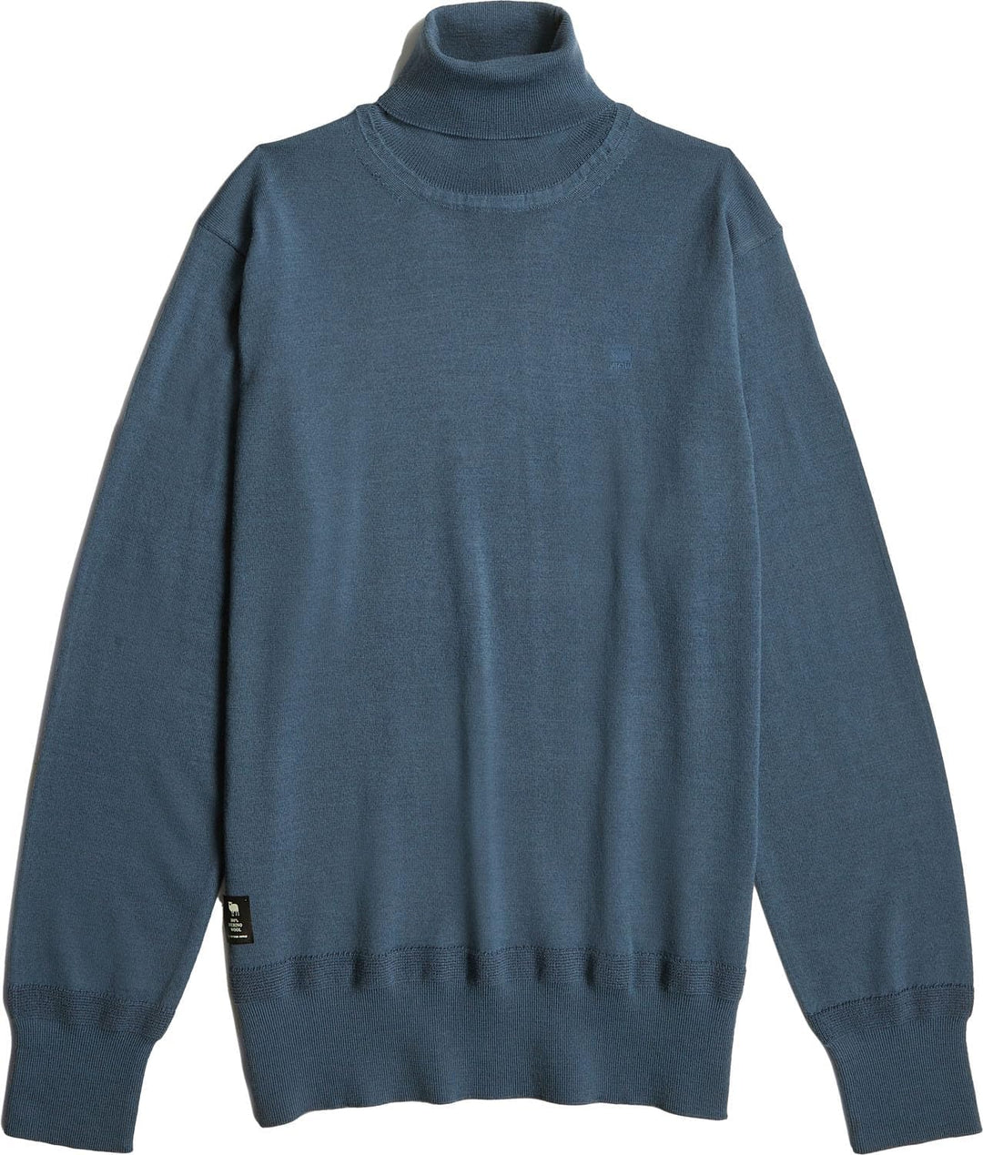 G-STAR Herren Premium Core Turtle Knitted Sweater XS Blau (Avio D25177-d847-1820), XS Blau (Avio D25