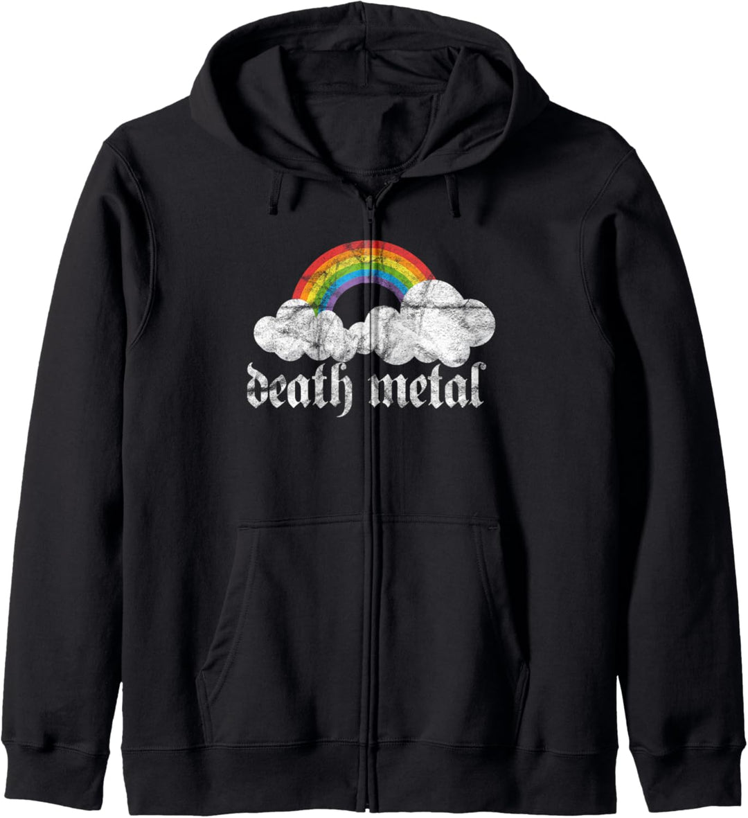 Satan Occult Atheist Death Metal Black Metal Vintage 666 Kapuzenjacke