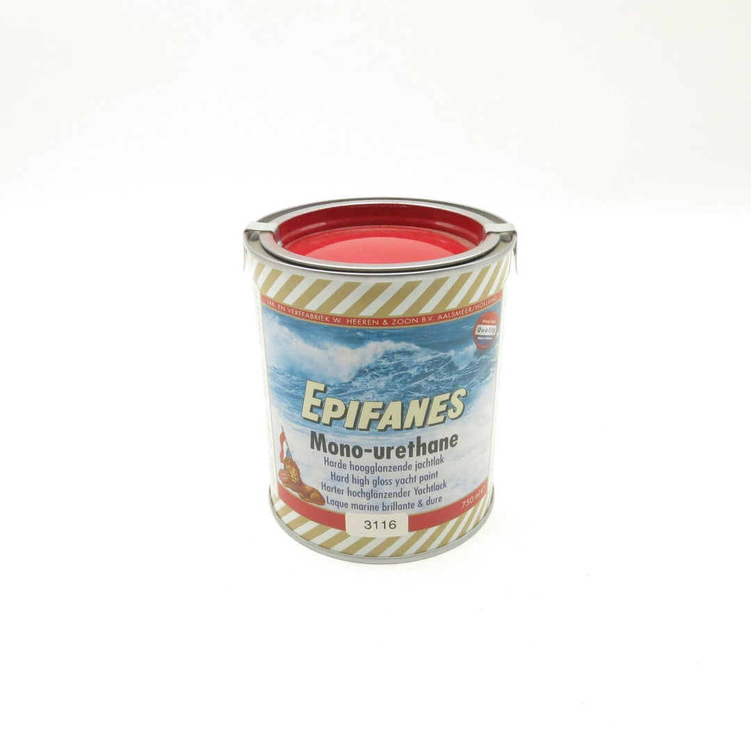 Epifanes Mono- & Poly-Urethane Bootslacke Rot 3116 750 ml (1er Pack), Rot 3116 750 ml (1er Pack)