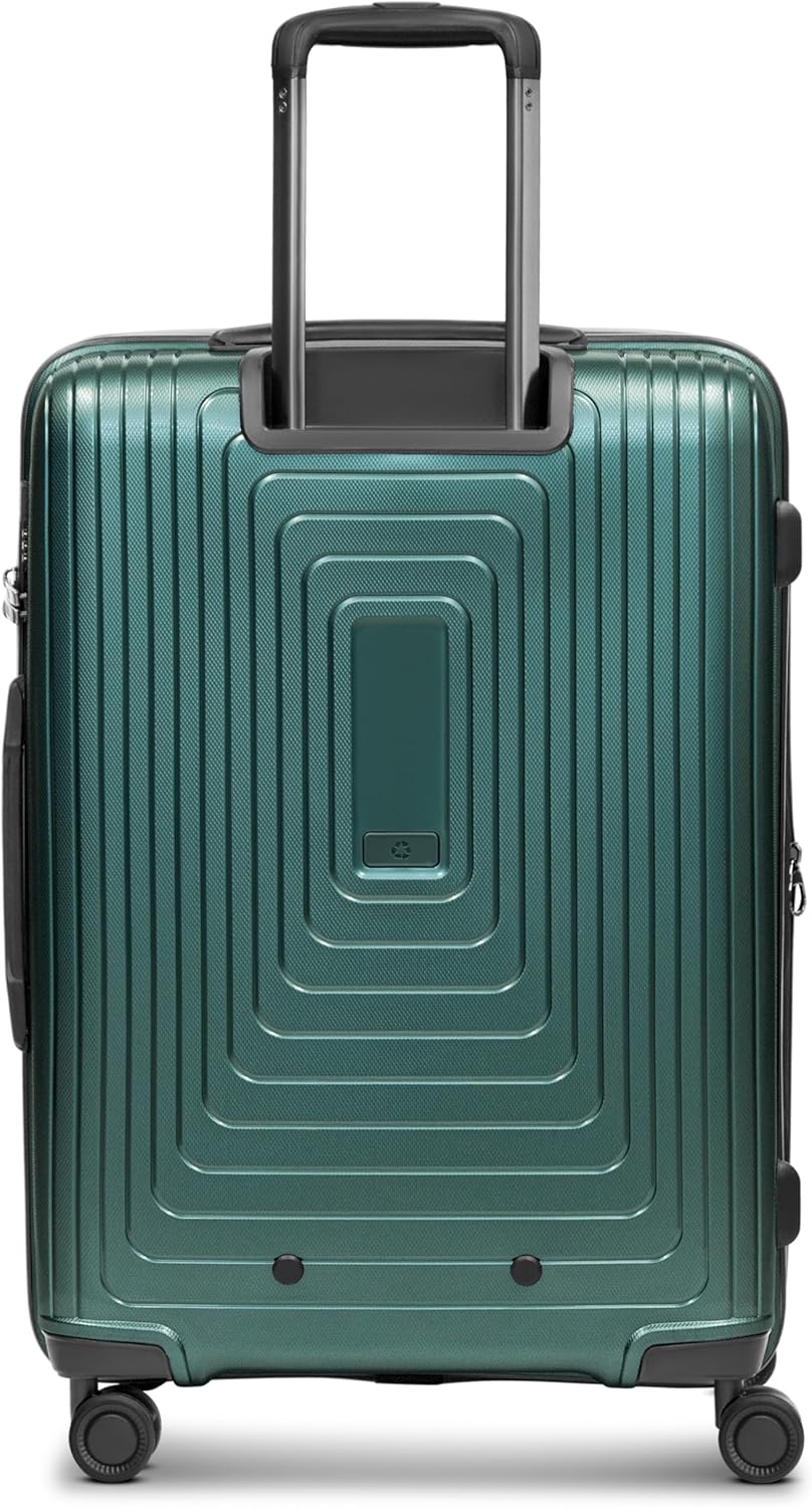 REDOLZ Hartschalen Koffer-Set 2-teilig M + L | 46 x 30 x 66 cm, 52 x 34 x 77 cm, Dehnfalte, Polyprop