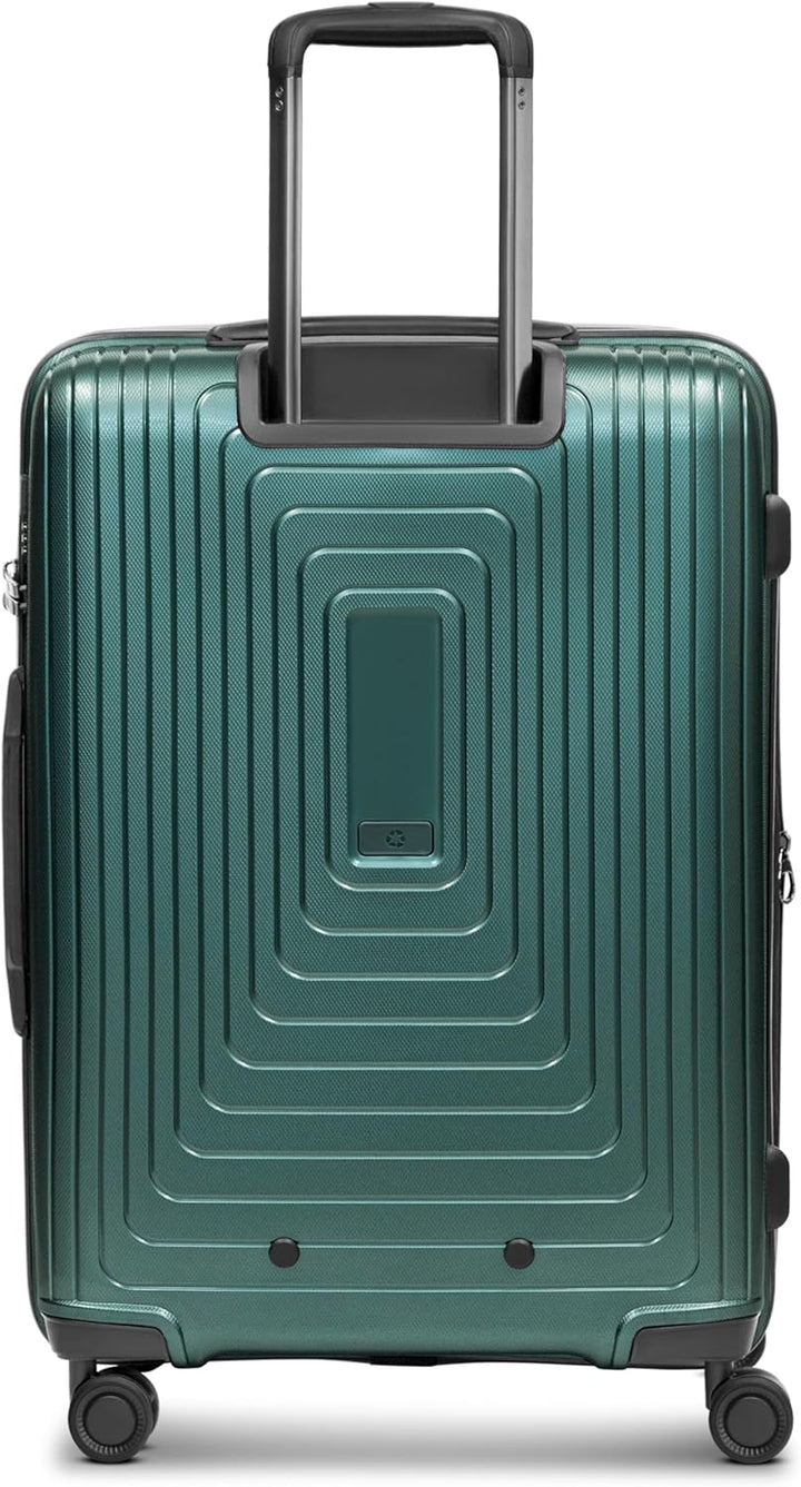 REDOLZ Hartschalen Koffer-Set 2-teilig M + L | 46 x 30 x 66 cm, 52 x 34 x 77 cm, Dehnfalte, Polyprop