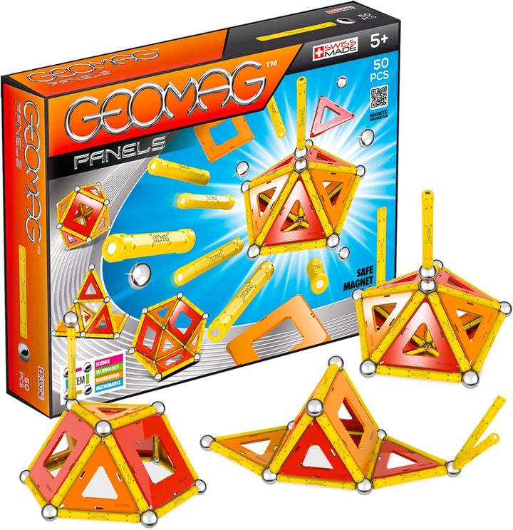 Geomag, Classic Panels, 461, Magnetkonstruktionen und Lernspiele, 5 Jahre to 99 Jahre, 50-teilig 50