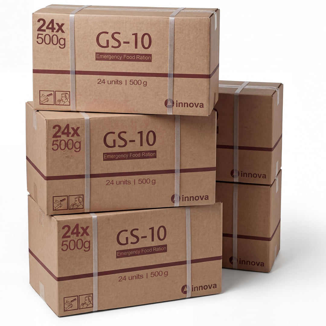 Emergency Food 5 x 24 Stück Familienpackung Langzeitnahrung für Outdoor, Camping und in Krisensituat