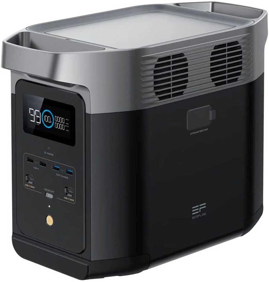 EcoFlow Delta 2 Lithium Iron Phosphate (LiFePO4) 2200 W 12 kg