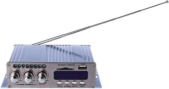 DollaTek 12V Hallo-Fi Digital Stereo Audio Verstärker USB SD DVD FM Audio Stereo Radio MP3 Lautsprec