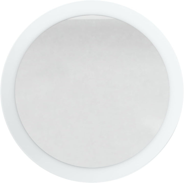 Vladon Spiegel Globe 50 cm, dekorativer runder Wandspiegel für Flur und Wohnzimmer mit MDF-Rahmen in