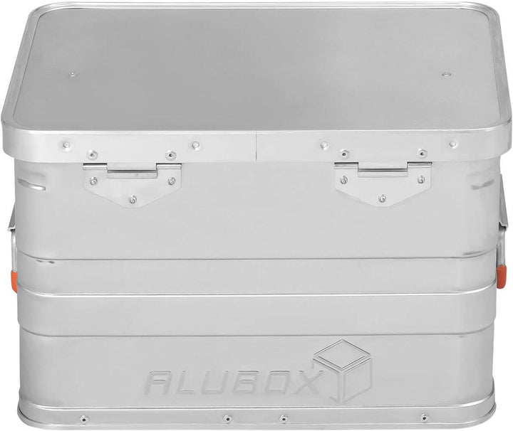 Alubox B29 - Aluminium Transportbox 29 Liter Alukiste mit Gummidichtung - Inhalt vor Staub und Sprit