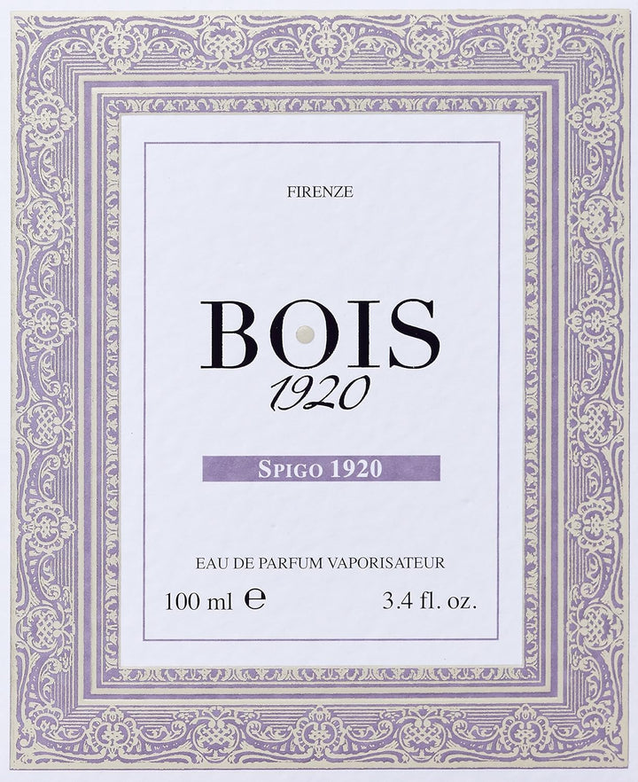 BOIS 1920 Spigo 1920 EDT Vapo FL14 100 ml 100 ml Eau de Parfum Spray, 100 ml Eau de Parfum Spray