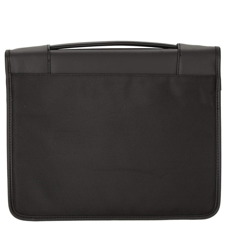 D&N Business Line Aktentasche, 35 cm, 5 Liter, Schwarz