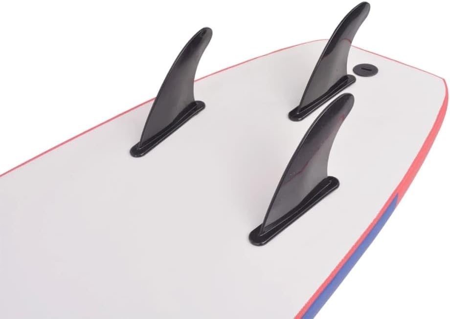 vidaXL Surfboard mit Traktionspad Stand Up Paddle Surfbrett Wellenreiter SUP Board Paddelboard Paddl