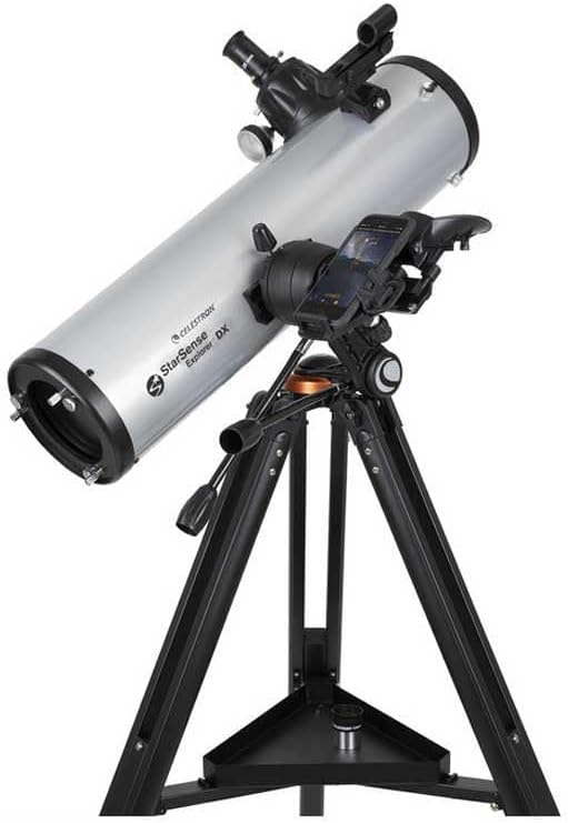 Celestron 22461 StarSense Explore DX 130 Newtonsches Spiegelteleskop mit Smartphone-App-fähiger Tech