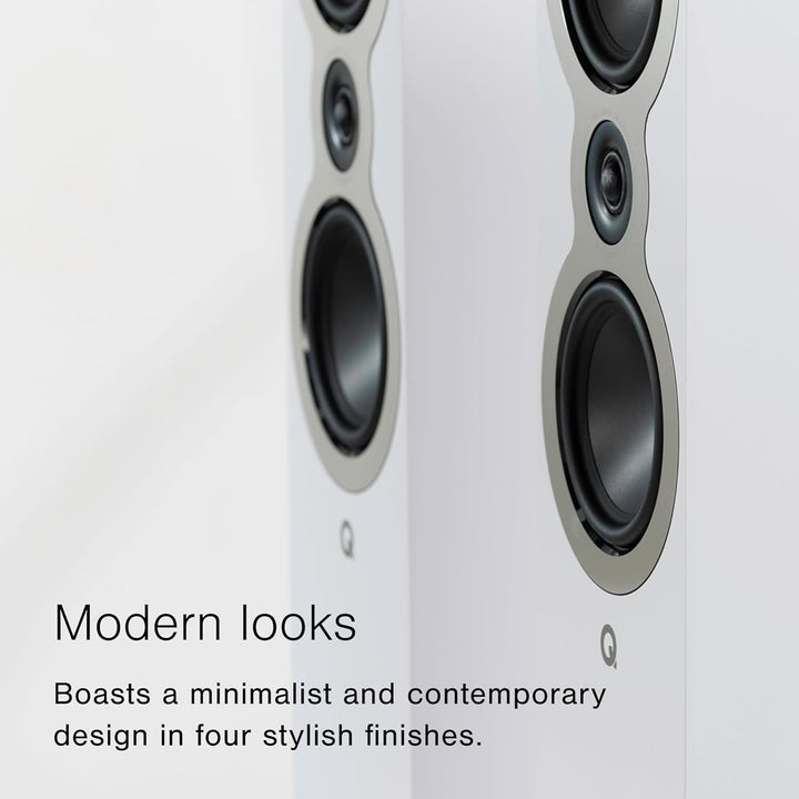 Q Acoustics 3050c Bodenlautsprecher weiss satiniert (Preis gilt für 1 Stück, für ein komplettes Paar