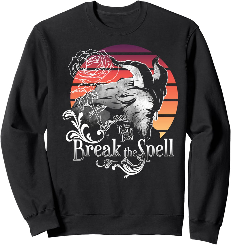 Disney Beauty And The Beast Break The Spell Portrait Sweatshirt