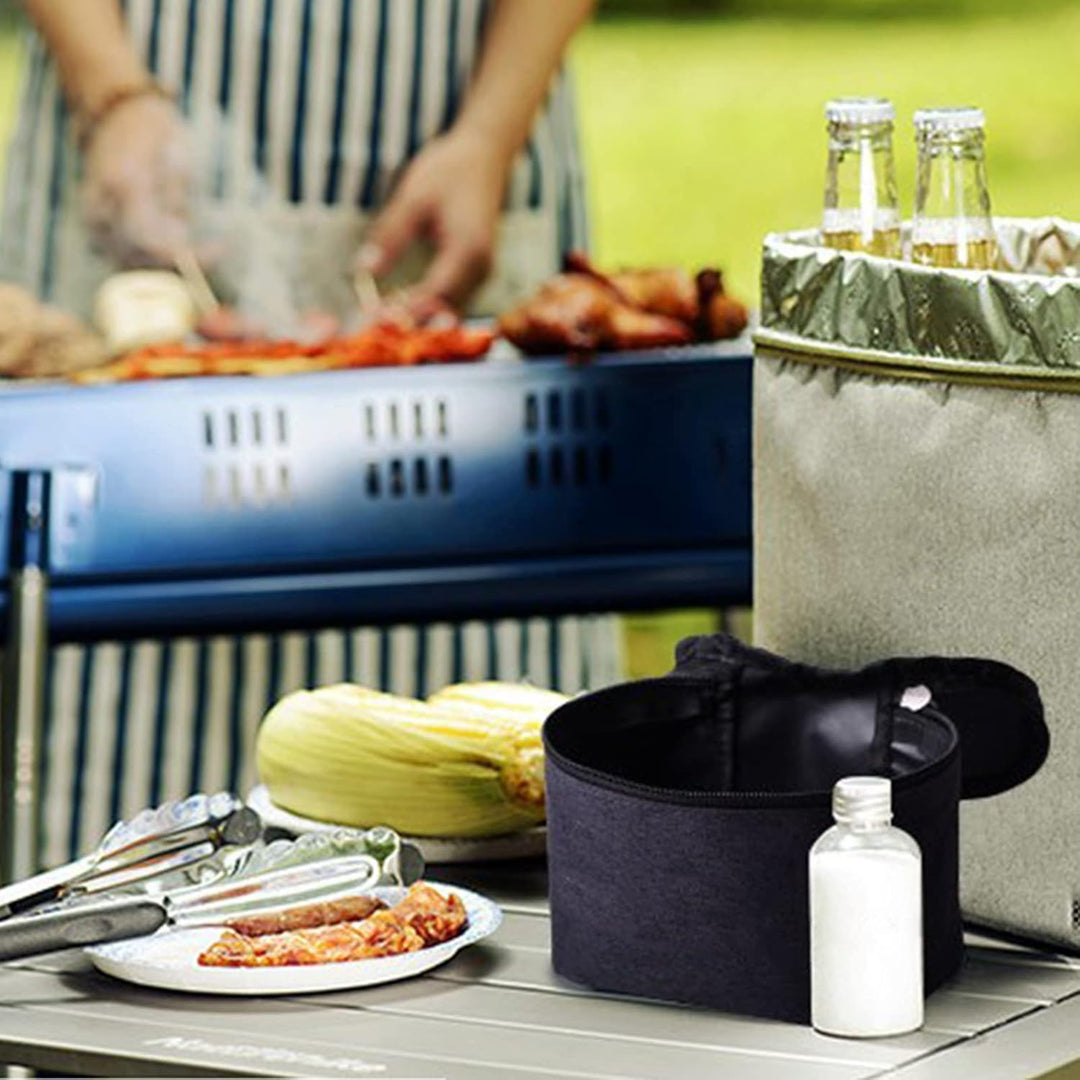 RoseFlower Outdoor Gewürzgläser Set, Set of 8 Stück Tragbar Plastik Gewürzbehälter Camping BBQ Gewür