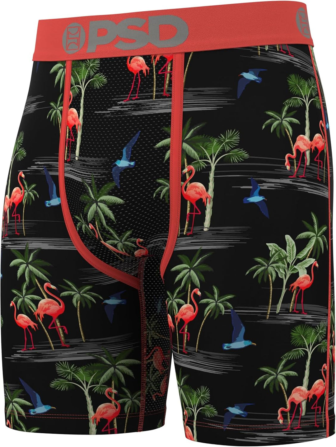 PSD | Herren-Boxershorts – Rich Tiger | Elastischer Mikrofaserbund | Atmungsaktiver Mikromesh-Einsat