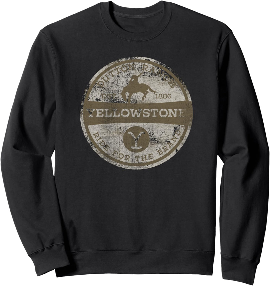 Yellowstone Dutton Ranch Design Circle Sweatshirt