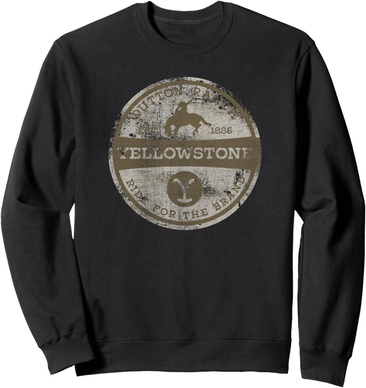 Yellowstone Dutton Ranch Design Circle Sweatshirt