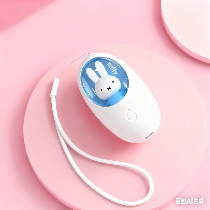 Mipow x Miffy - Portable Hand Warmer Egg for Hand and Eye,Long-Lasting Warmth & Stylish for Outdoor