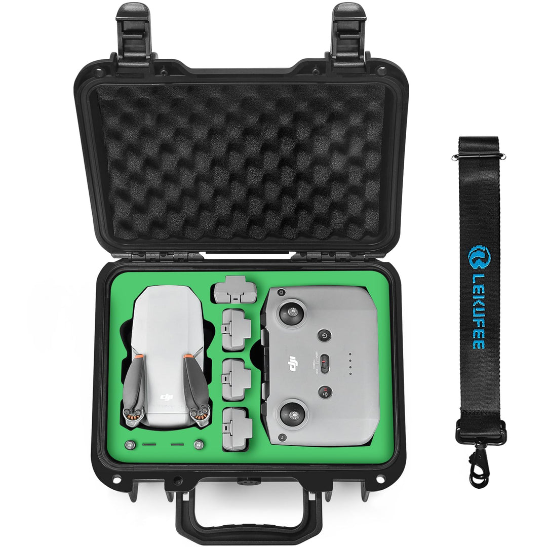 LEKUFEE Kompakte Tragbare wasserdichte Koffer für DJI mini 4K/2 SE Drohne und DJI Mini 2 Zubehör (Nu
