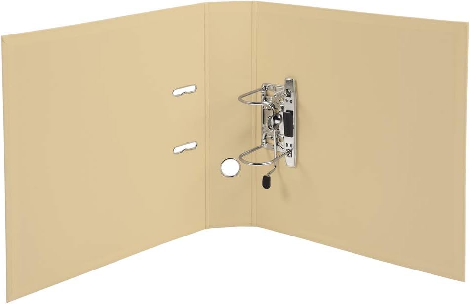 Exacompta 53750E 10er Pack Premium PVC-Ordner Prem´Touch Pastell. 7 cm breit DIN A4 Ringordner Akten