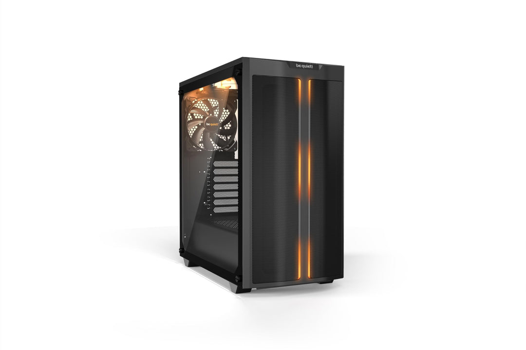 be quiet! Pure Base 500DX Black PC-Gehäuse, 3X Pure Wings 2 Lüfter, ARGB LEDs, Radiatoren bis 360mm,