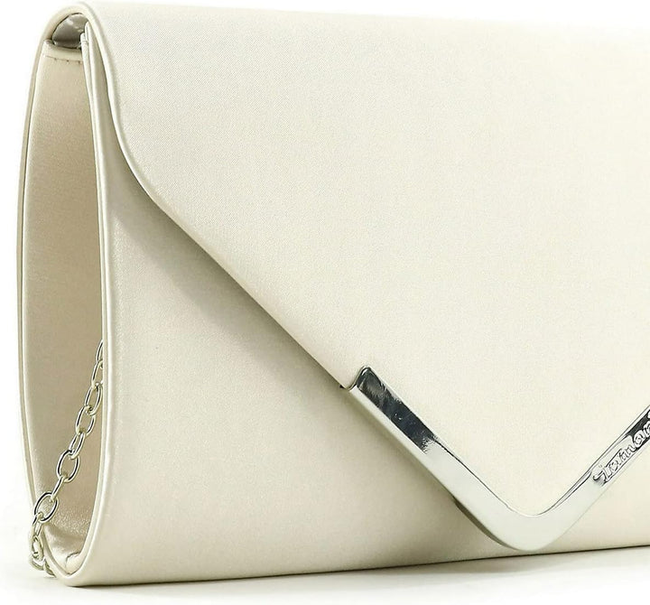 Tamaris Clutch TAS Amalia 30454 Damen Handtaschen Uni Einheitsgrösse Beige 400, Einheitsgrösse Beige
