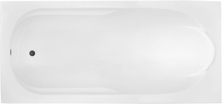 KOLMAN Badewanne BONA Rechteck 190x80 ohne Verkleidung, Ablaufgarnitur und Füssen Komplettset 3in1 P