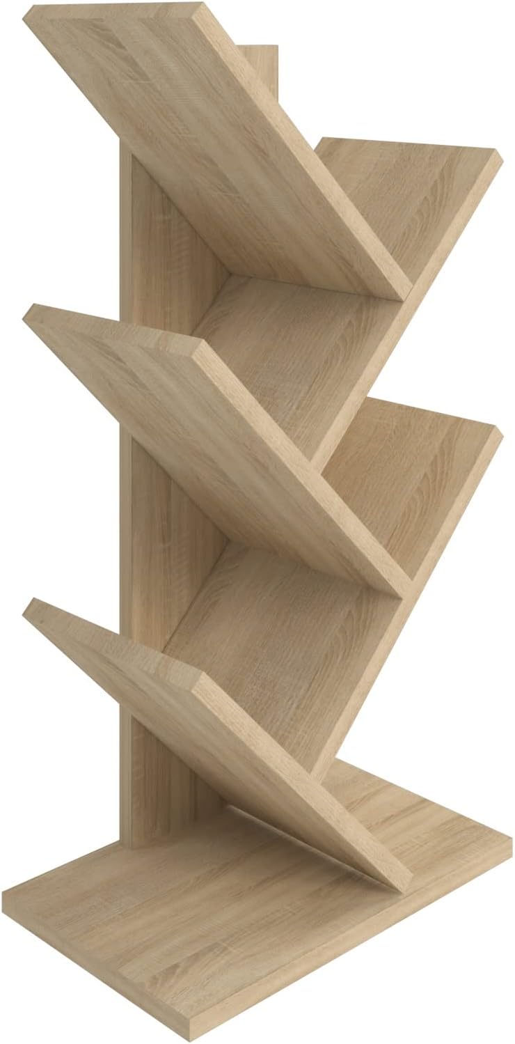 ComfortCove Baum Bücherregal, Tree Desktop Bücherregal, Schreibtisch Bücherregal, Bodenstehendes Büc