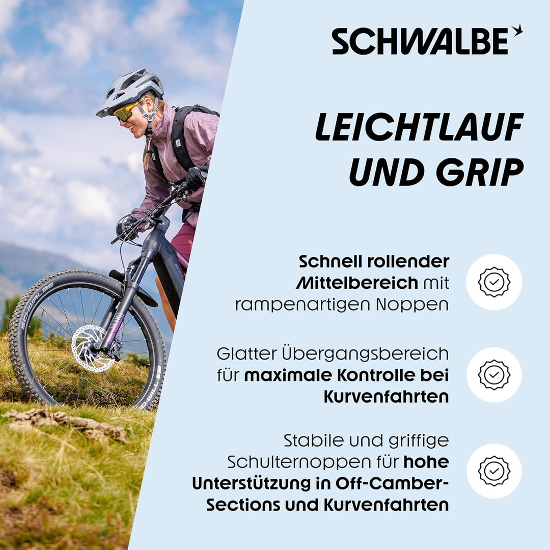 Schwalbe Wicked Will Performance Line Faltreifen // 57-584 (27,5x2,25') Schwarz 57-584 (27.5" x 2.25