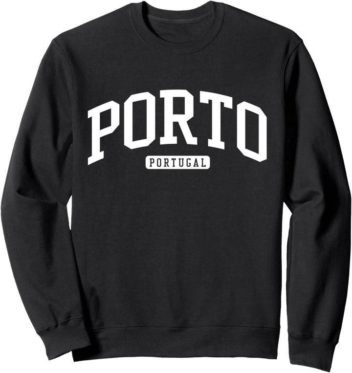 Porto, Portugal, College-Universitätsstil Sweatshirt