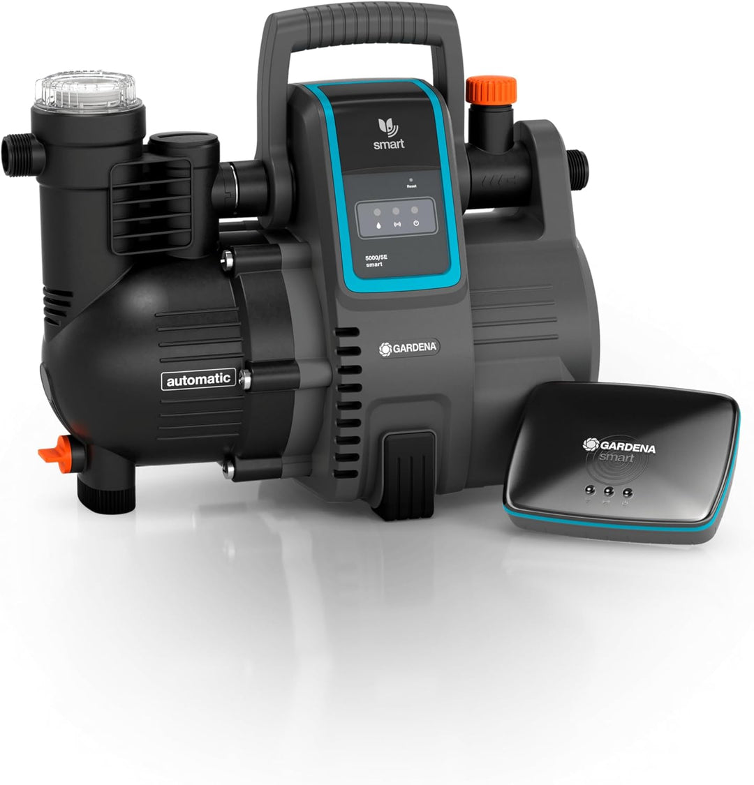 Gardena smart Pressure Pump Set: Hauswasserautomat via App / Tablet steuerbar, inklusive smart Gatew
