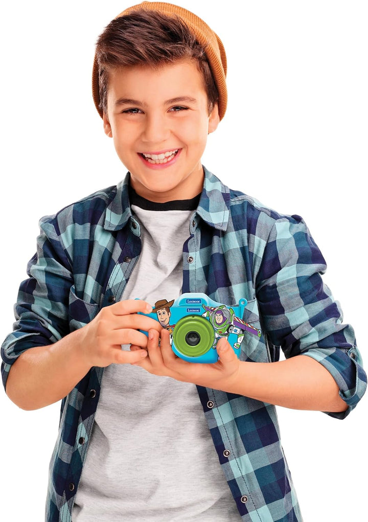 Lexibook, Disney Toy Story Kinderkamera, schützende Charakter‑Hülle, integrierter Flash‑Speicher, US