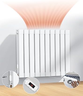 Heizkörper Ventilator mit Control Sensor - Mono-Set (1x), Heizungsventilator, Heizungsventilator mit