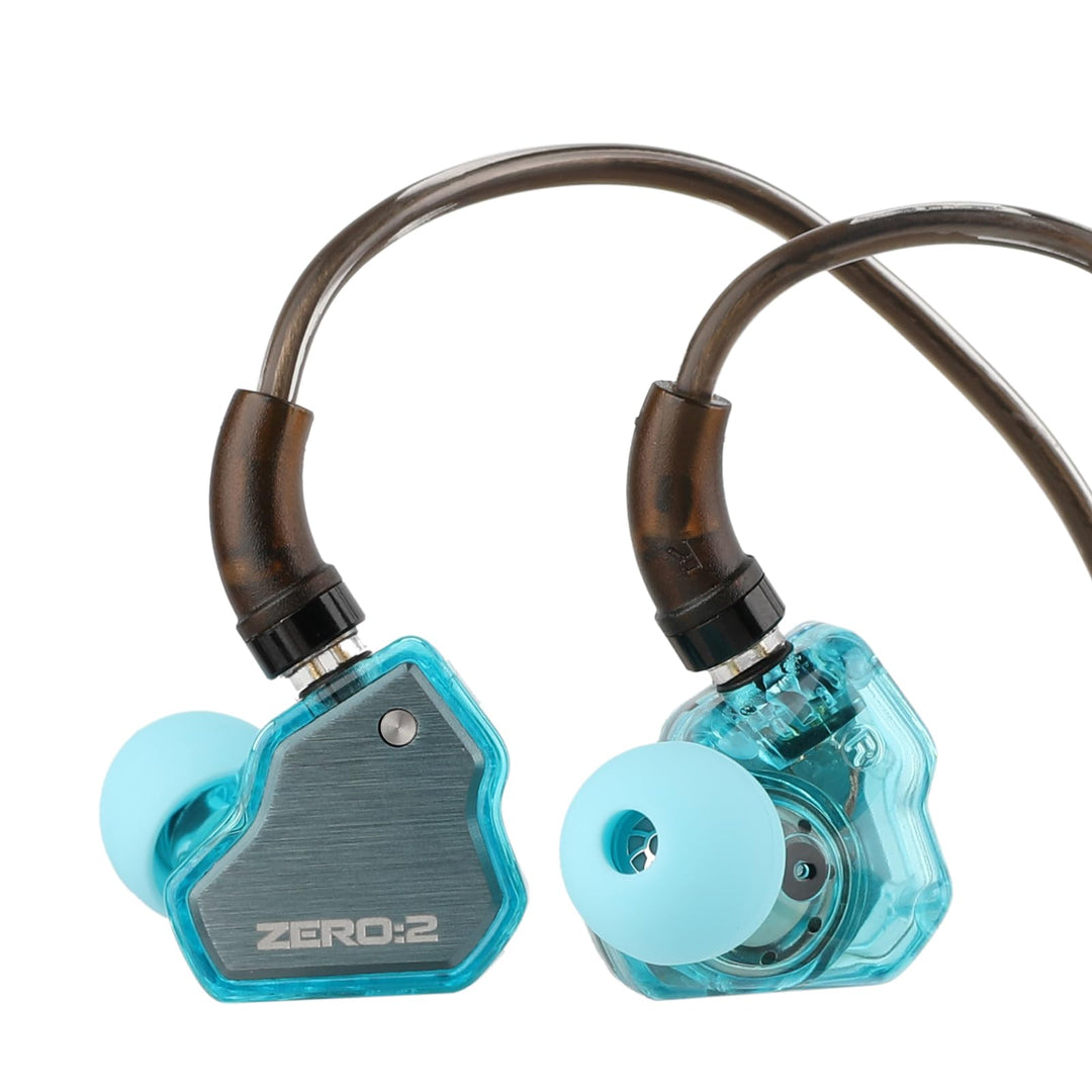 LINSOUL 7Hz x Crinacle Zero:2 In-Ear-Monitor, Aktualisierter 10mm dynamischer Treiber IEM, kabelgebu