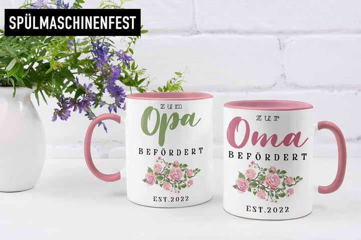 Trendation - Ihr werdet Oma und Opa 2022 Geschenke Schwangerschaft Verkünden Überraschung Baby Du Wi