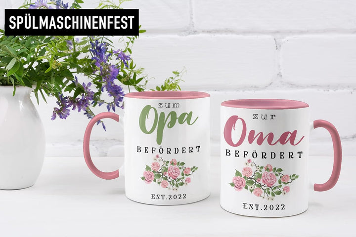 Trendation - Ihr werdet Oma und Opa 2022 Geschenke Schwangerschaft Verkünden Überraschung Baby Du Wi