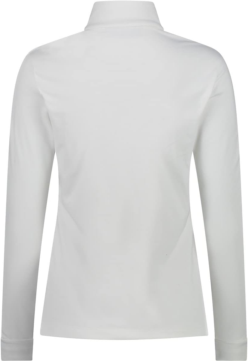 CMP Damen Pullover Kapuzenpullover Hoodie Bianco 40, Bianco 40