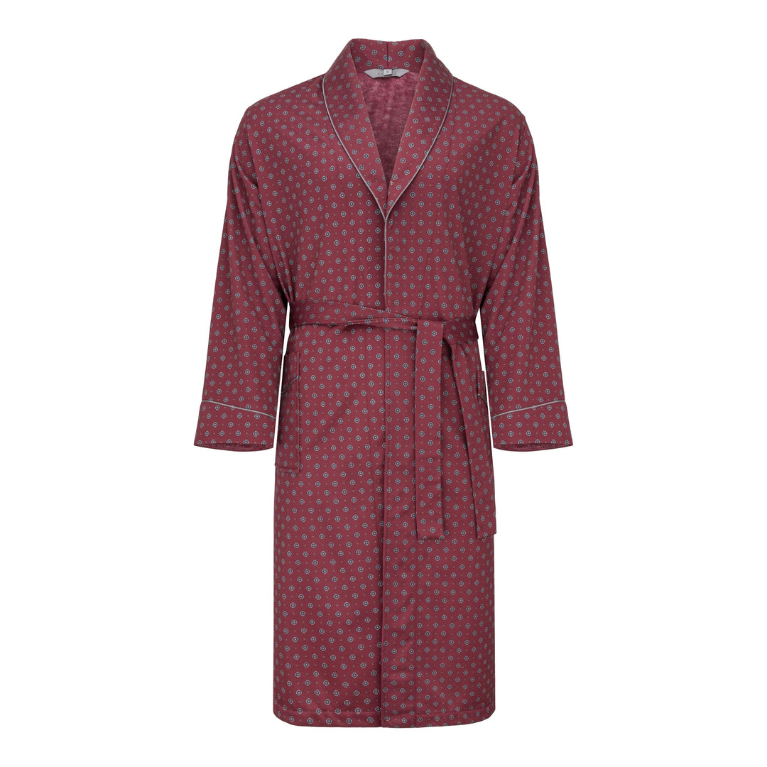 Herren Morgenmantel - Revise Brais RE-502 - Dünn und leicht S Bordeaux Rot 601, S Bordeaux Rot 601