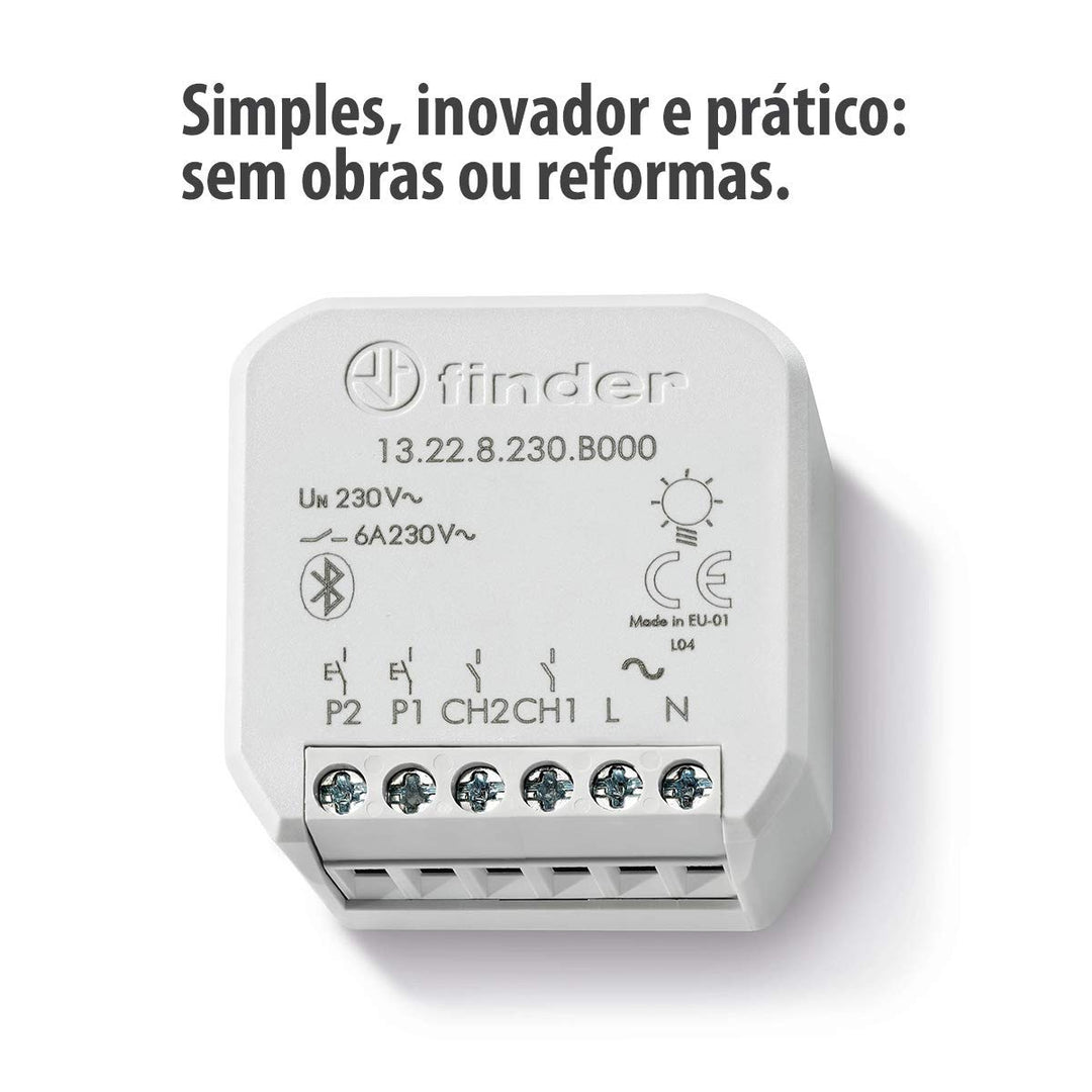 YESLY Multifunktions-Relais Bluetooth Typ 13228230B000 Einbaurelais, Serie 13 Finder