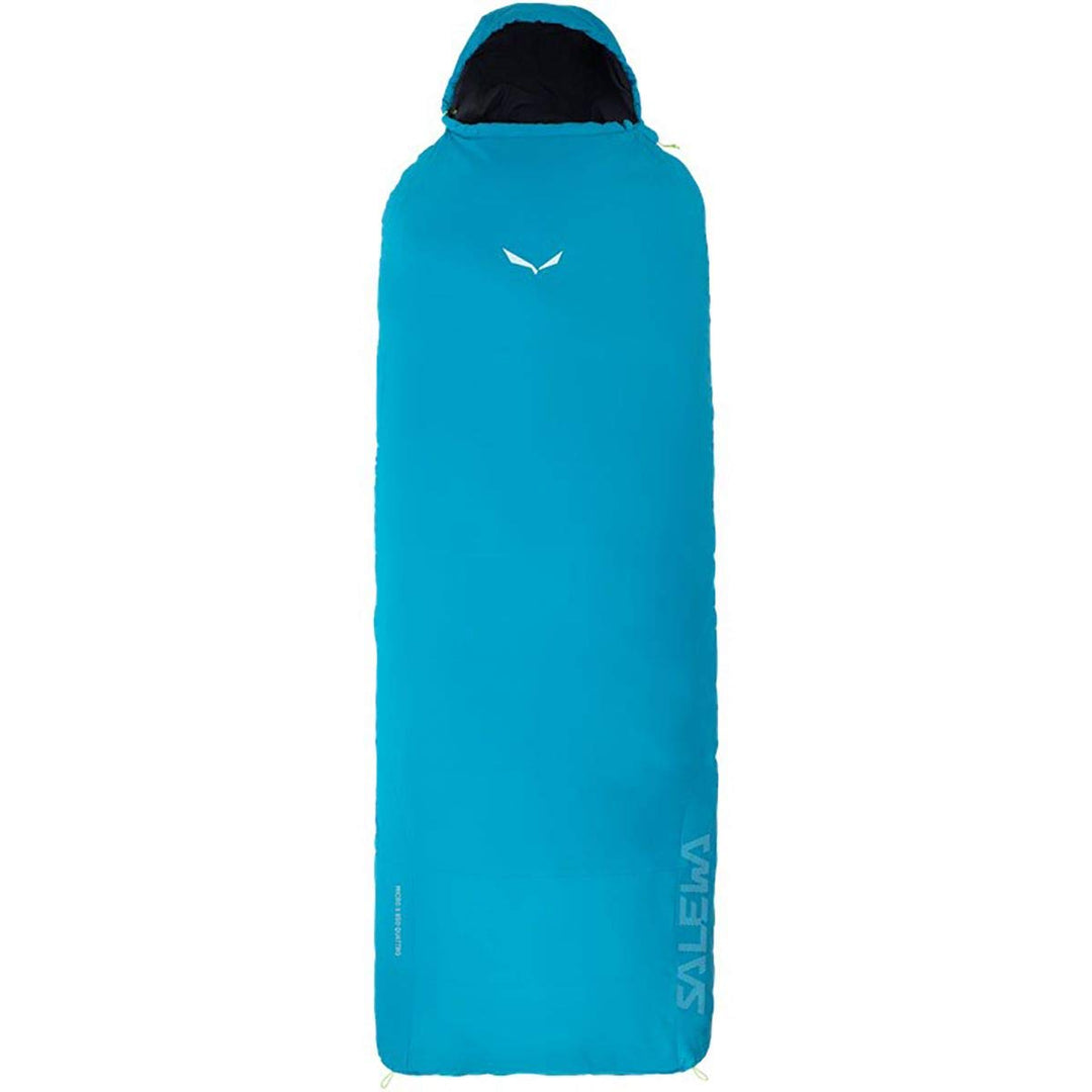 Salewa Micro Ii 650 Quattro Powerloft Sleeping Bag Schlafsack 185 cm (RIGHT) BLUE DANUBE, 185 cm (RI