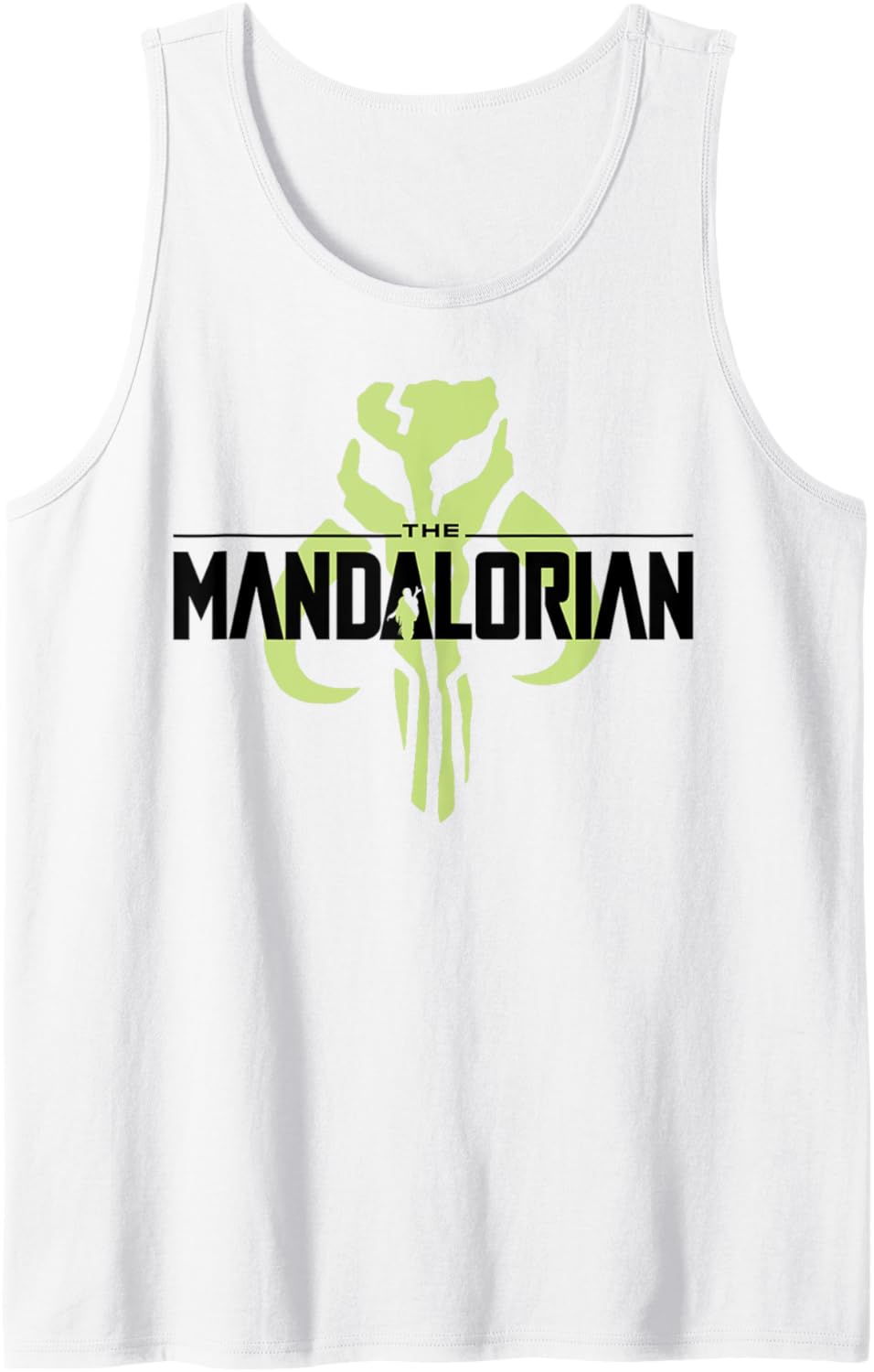 Star Wars The Mandalorian Neon Logo Tank Top